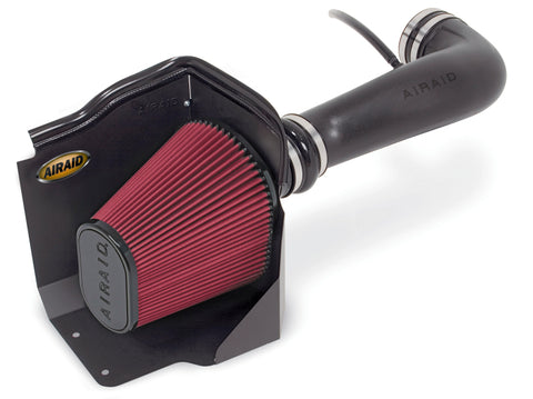 Airaid 09-13 GM Truck/SUV (w/ Elec Fan/excl 11 6.0L) CAD Intake System w/ Tube (Oiled / Red Media) - 200-233