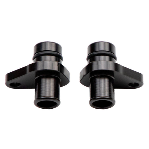 Wehrli 04.5-2010 Duramax LLY/LBZ/LMM Crankcase Vent (PCV) Fitting Kit - Billet Black Anodized - WCF100189