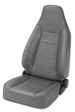 Bestop 76-86 Jeep Cj7 Front Trailmax II Sport Seat (All Vinyl Charcoal/Gray) - 39434-09