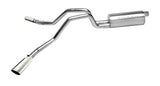 Gibson 14-18 Chevrolet Silverado 1500 LT 5.3L 3in/2.25in Cat-Back Dual Extreme Exhaust - Stainless - 65662