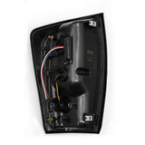 AlphaRex 16-20 Toyota Tacoma PRO-Series LED Tail Lights Jet Black - 680010