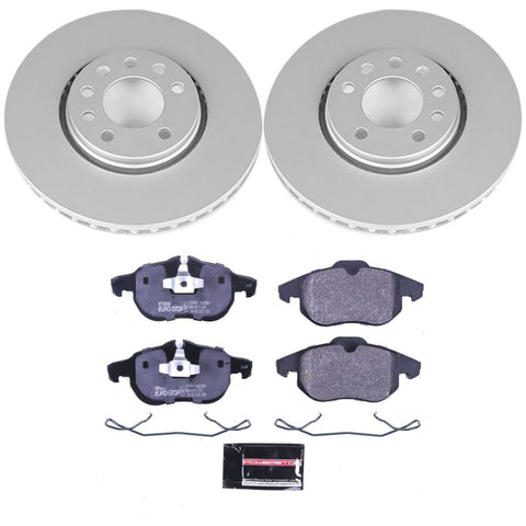 Power Stop 03-11 Saab 9-3 Front Euro-Stop Brake Kit - ESK985