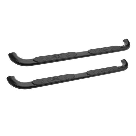 Westin 19-22 Chev/GMC Silverado/Sierra 1500 DC (No 2019 Ltd) Platinum 4 Oval Nerf Step Bars - Blk - 21-4125