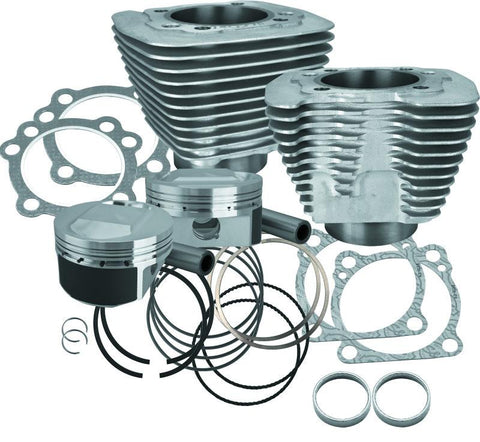 S&S Cycle 86-21 Sportster Models High Compression 1250cc Conversion Kit - Silver - 910-0690