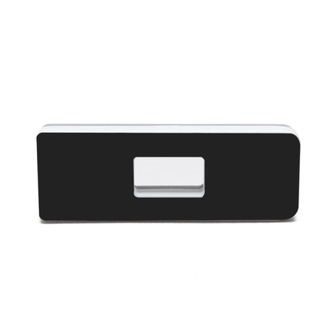 ORACLE Lighting Universal Illuminated LED Letter Badges - Matte Blk Surface Finish - D - 3141-D-001
