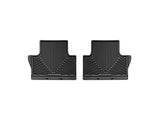 WeatherTech 07-14 Volvo S80 Rear Rubber Mats - Black - W170