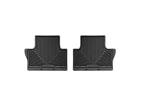 WeatherTech 07-14 Volvo S80 Rear Rubber Mats - Black - W170