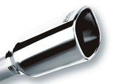 Borla 12-14 Jeep Wrangler JK 2Dr & 4Dr Rear Section ATAK Single Square Rolled Angle-Cut Exit Exhaust - 11860