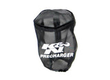 K&N Precharger Air Filter Wrap - Black - Round Straight - 72-73 Ducati 750 / 73-78 Honda XR75 - 22-8009PK