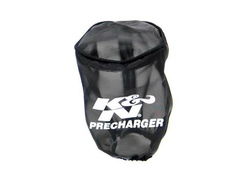 K&N Precharger Air Filter Wrap - Black - Round Straight - 72-73 Ducati 750 / 73-78 Honda XR75 - 22-8009PK