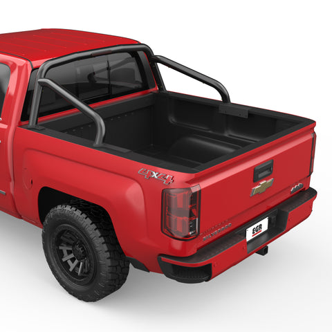 EGR 14-19 Chevrolet Silverado 1500 Black Powder Coat S-Series Sports Bar - SBAR0102