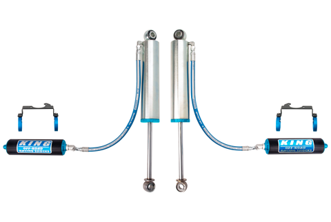 King Shocks 1997+ Nissan Patrol Y61 Rr 3.0 Dia Remote Res Shock for 0-2in Lift Fin Res w/Brkt (Pair) - 33001-213