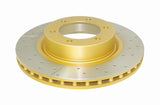 DBA 09/02+ Toyota Landcruiser 17in Wheel Front Drilled & Slotted Street Series Rotor - DBA2700X