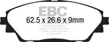 EBC 2020+ Mazda CX-30 2.5L Greenstuff Front Brake Pads - DP62185