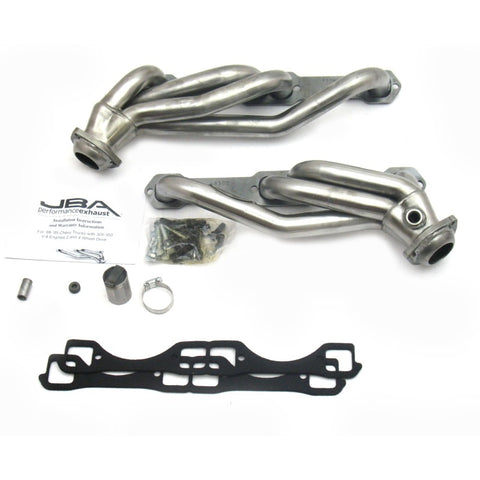 JBA 92-95 Chevrolet Blazer 5.0L/5.7L w/o A.I.R. 1-1/2in Primary Raw 409SS Cat4Ward Header - 1830S