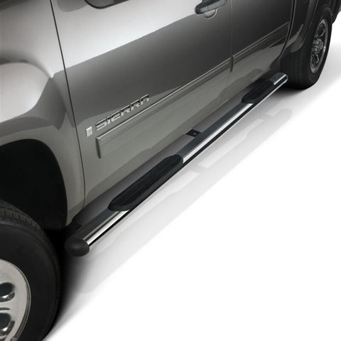 Westin 2004-2013 Chevy Silverado 1500 Crew Cab Premier Oval Nerf Step Bar Mount Kit - Black - 22-1075