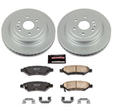 Power Stop 10-16 Cadillac SRX Rear Z17 Evolution Geomet Coated Brake Kit - CRK5543