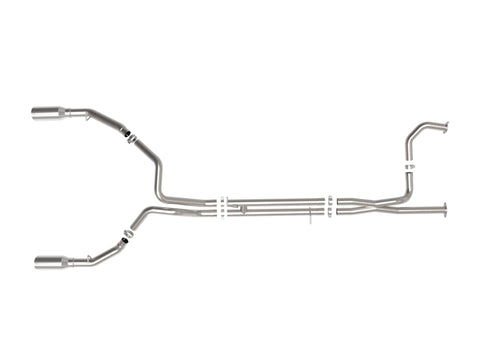 aFe Vulcan Series 3in 304SS Cat-Back Exhaust 21+ Ram 1500 TRX V8-6.2L w/ PolishedTips - 49-32084-P
