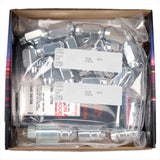 McGard 6 Lug Hex Install Kit w/Locks (Cone Seat Nut) M12X1.25 / 13/16 Hex / 1.28in. L - Chrome - 84654