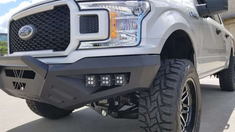 Road Armor 18-20 Ford F150 SPARTAN Front Bumper - Tex Blk - 6181XF0B