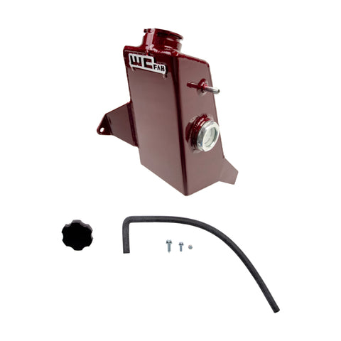 Wehrli 10-12 Cummins 6.7L Coolant Tank (OEM Placement) - WCFab Red - WCF100212-RED