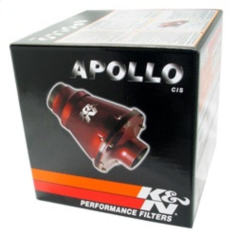 K&N Universal Apollo Blue Cold Air Intake - 70mm OD FLG PP - RC-5052AL