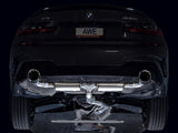 AWE Tuning 19-23 BMW 330i / 21-23 BMW 430i Base G2X Touring Axle-Back Exhaust - Chrome Silver - 3015-32429