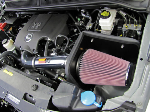 K&N 04-07 Nissan V8-5.6L High Flow Performance Kit - 77-6012KP