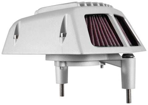 K&N Street Metal Intake System 01-16 Harley-Davidson Shaker Silver H/D Softail/Dyna Fl - RK-3950S