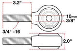 SPC Performance xAxis Rod End Ball Joint - 15731