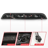 ANZO 15-20 Ford F-250 - F-550 LED Third Brake Light - Black Housing/Clear Lens - 531111