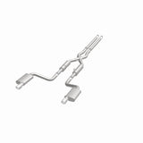MagnaFlow 11-12 Dodge Charger SRT-8 Hemi Dual Split Rear Exit Stainless Cat-Back Performance Exhaust - 15494