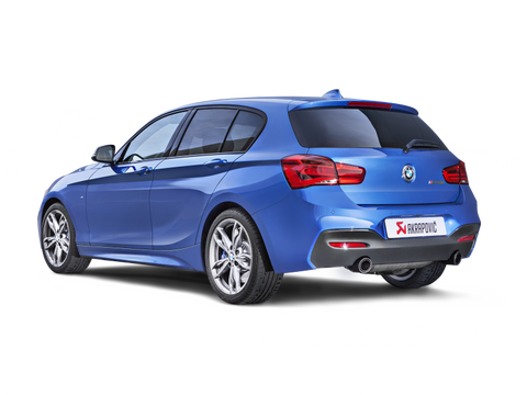 Akrapovic 16-17 BMW M140i (F F21) Evolution Line Cat Back (SS) w/ Carbon Tips (Req. Link Pipe) - MTP-BM/SS/3H