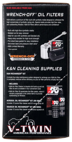 K&N 08-10 Harley-Davidson Touring Models Performance Intake Kit - Bright Aluminized - 57-1122P