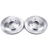 Power Stop 04-05 Infiniti QX56 Front Evolution Drilled & Slotted Rotors - Pair - JBR993XPR