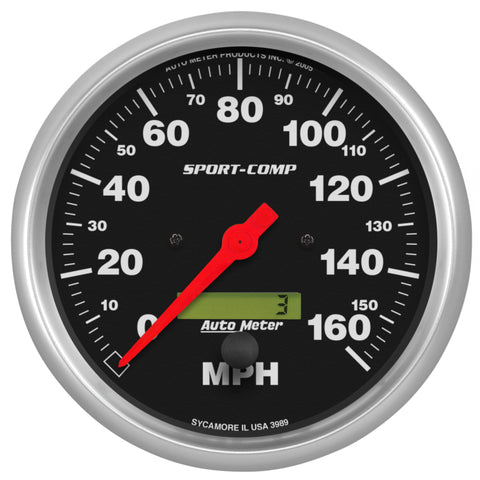 Autometer Sport-Comp 66-76 Nova Dash Kit 6pc Tach / MPH / Fuel / Oil / WTMP / Volt - 7024-SC