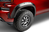 Bushwacker 19-23 Chevrolet Silverado 1500 (Excl. ZR2) Pocket Style Fender Flares 4pc - Smooth Black - 40992-02