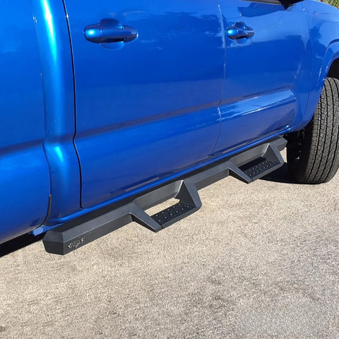 Westin/HDX 05-18 Toyota Tacoma Drop Nerf Step Bars - Textured Black - 56-12775