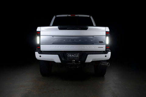 Oracle Lighting 17-22 Ford F-250/350 (Black Series) Flush Mount LED Tail Lights - 5896-504-T