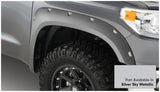 Bushwacker 16-18 Toyota Tundra Fleetside Pocket Style Flares 4pc 66.7/78.7/97.6in Bed - Silver Sky - 30918-53