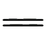 Westin Premier 4 Oval Nerf Step Bars - 85 in - Black - 22-5035