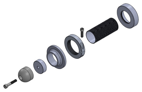 RockJock TJ/LJ/XJ/MJ ACOS Front Adjustable Coil Spring Spacers - CE-ACOS