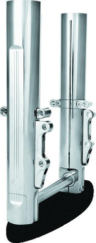 Performance Machine 14-Up FL Lower Leg Assembly - Chrome - 0208-2099-CH