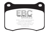 EBC 08+ Lexus IS-F 5.0 Bluestuff Rear Brake Pads - DP51820NDX