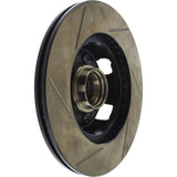 StopTech 64-67 Ford Mustang Cryo Slotted Front Left Sport Brake Rotor - 126.61053CSL