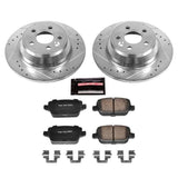 Power Stop 07-11 Volvo S80 Rear Z23 Evolution Sport Brake Kit - K5341