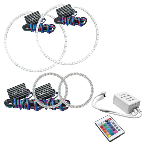 Oracle Volkswagen Touareg 05-06 Halo Kit - ColorSHIFT w/ Simple Controller - 2529-504
