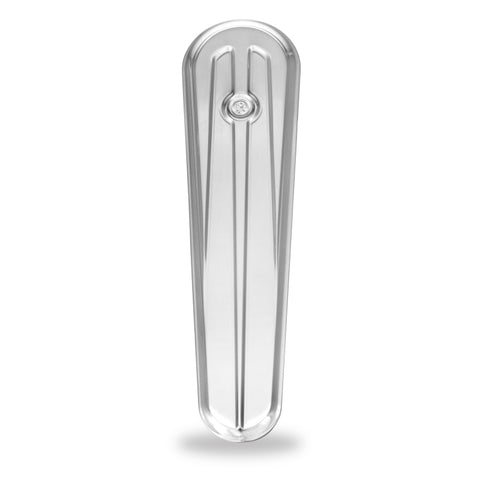 Performance Machine Scallop Dash Insert - Chrome - 0177-2044SCA-CH