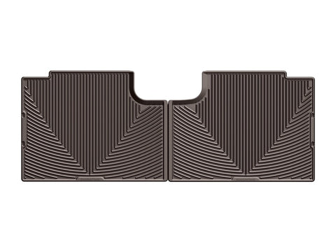 WeatherTech 2015+ Ford F-150 Rear Rubber Mats - Cocoa - W358CO