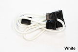 Fishbone Offroad Paracord Zipper Pulls 5 Pcs White - FB51279-W